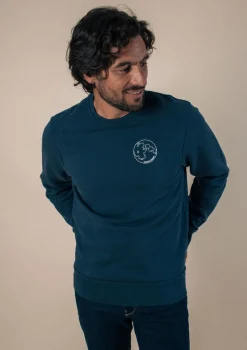 Montlimart SWEAT UNIVERS Bleu Store