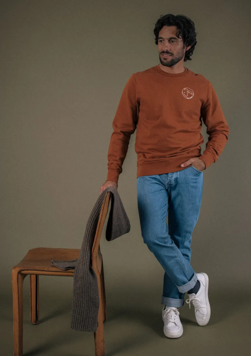 Montlimart SWEAT UNIVERS Orange New