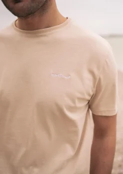 Montlimart T-SHIRT BLASON Beige Sale