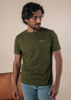 Montlimart T-SHIRT BLASON Vert Clearance