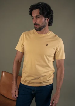 Montlimart T-SHIRT ESSAIM Jaune Discount