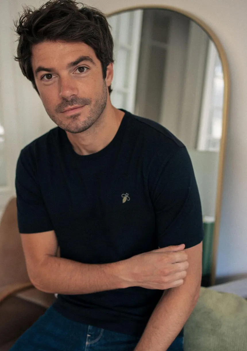 Montlimart T-SHIRT ESSAIM Noir Outlet