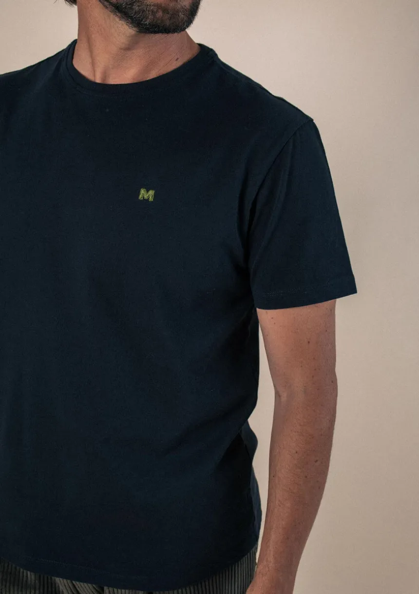 Montlimart T-SHIRT HERITAGE Noir Discount