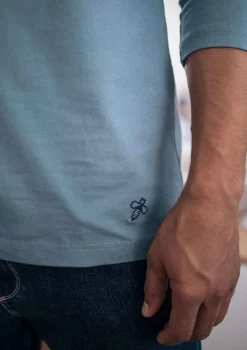 Montlimart T-SHIRT JOUEUR BLEU CLAIR BleuClair Shop