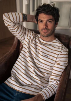 Montlimart T-SHIRT MAREE Ocre New