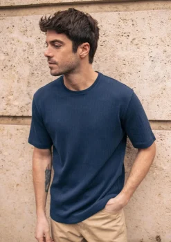 Montlimart T-SHIRT MOUVEMENT Marine Store