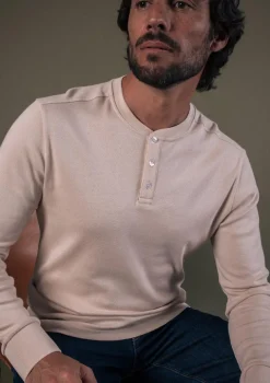 Montlimart T-SHIRT RESPECT Ecru Fashion