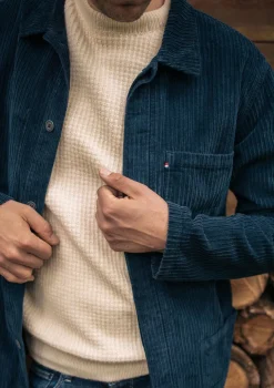 Montlimart VESTE ATELIER VELOURS MARINE VeloursMarine Shop