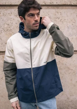 Montlimart VESTE RAFALE Marine/Kaki Best Sale