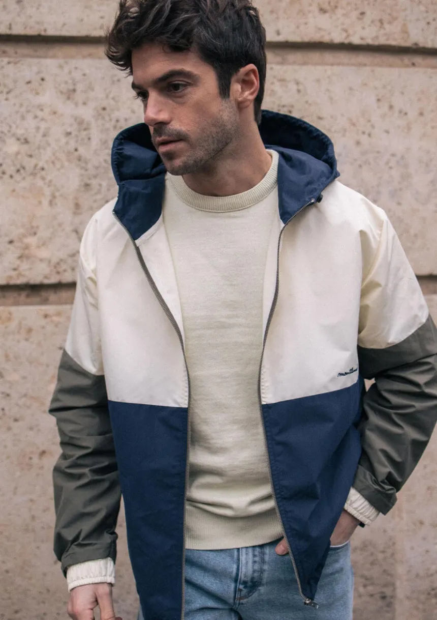 Montlimart VESTE RAFALE Marine/Kaki Best Sale